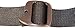 Bison Designs Tap Cap 38mm Belt with Gunmetal Buckle (Graphite, Max 38-Inch Waist/Medium)