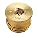 SOMMERLAND A7007 Automatic Sprinkler System Replacement Parts-12-PACK BRASSPRO Professional Replacement Brass Nozzle for Sprinklers