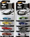 Hot Wheels Mustang 50 years set of 8