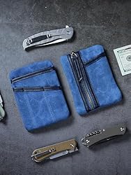 Sayram SP6 EDC Pouch, Waxed Canvas Compact Pocket