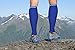 Physix Gear Calf Compression Sleeves for Women and Men - Calf Compression Sleeve for Running, Provides Calf Support and Shin Splints comfort, Compression Sleeves Calf for Enhanced, Blue, S/M