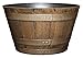Classic Home and Garden S1027D-265R Whiskey Barrel, 20.5", Distressed Oak primary