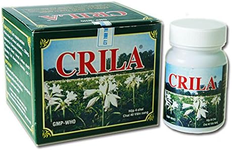 Cirila - Crinum Prostate 8 Bottles (40 Caps per Bottle) 100% Concentrated Vietnamese Crinum Latifolium, Made in Vietnam-Ship from USA time 7-14 Days