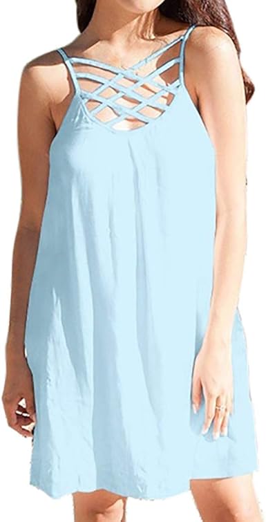 criss cross summer dress