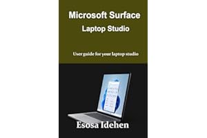 Microsoft Surface Laptop Studio: User guide for your laptop studio