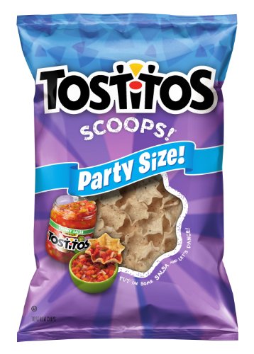 Tostitos Tortilla Chips, Party Size SCOOPS!, 14.5 oz