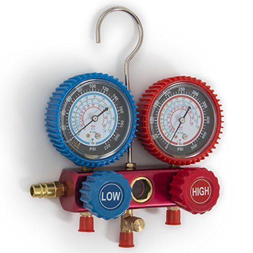 1 ARKSEN+Diagnostic+R+134a+Manifold+Refrigerant