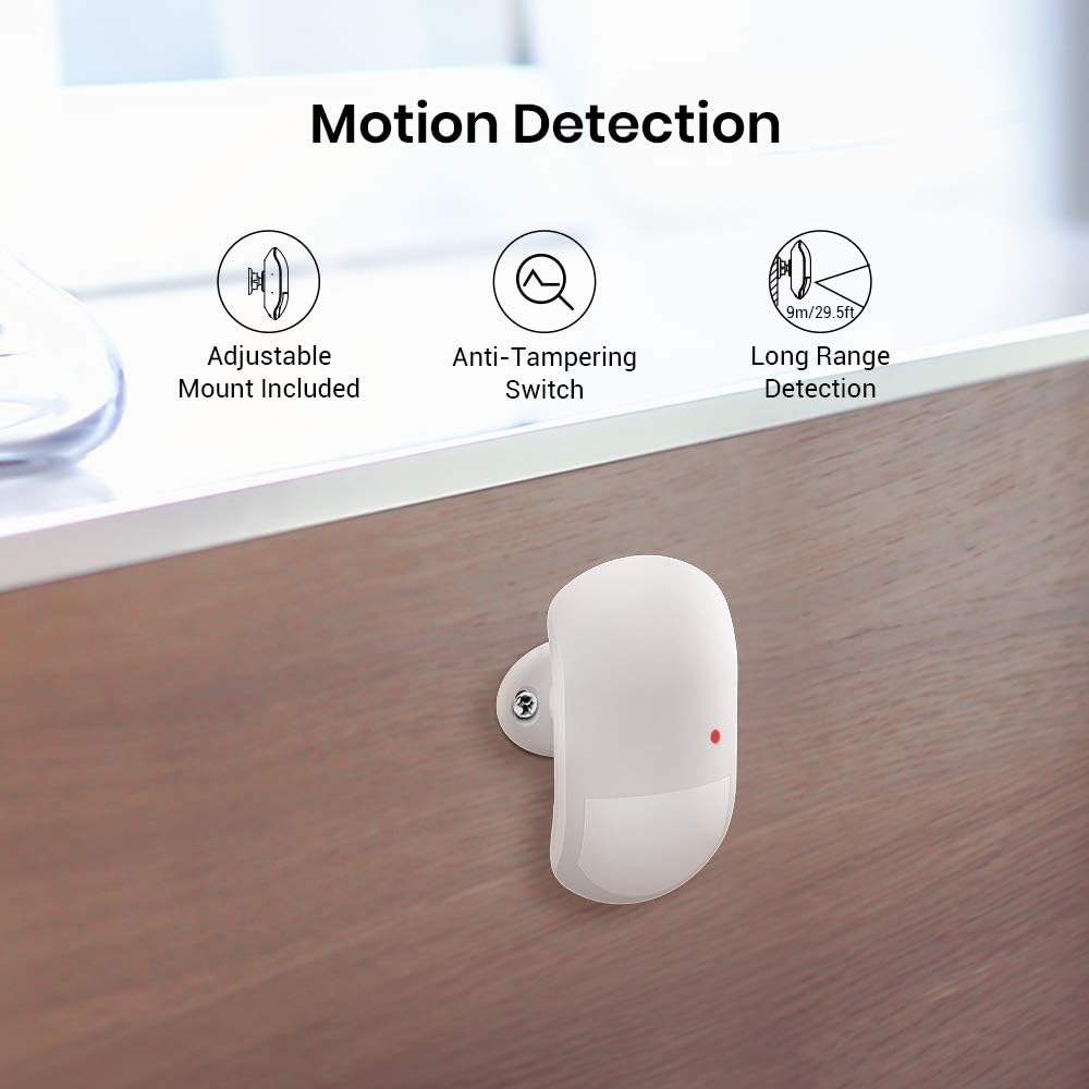 BroadLink Smart Motion Sensor, PIR for Home Automation, Works with IFTTT and Alexa Routines. Wireless Trigger Smart Home Devices and Scenes, Occupancy Lighting, S3 hub Included - - 