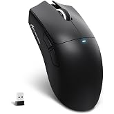 ATTACK SHARK X11 SE Ultra-Light Wireless Gaming Mouse, Black | Tri-Modes BT5.2/Type-C Wired/2.4G, PixArt PAW3311 Gaming Sensor, 22KDPI, 5 Programmable Buttons, For Laptop, PC, Mac Gamer