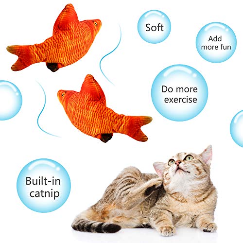 moving fish screen for cats
