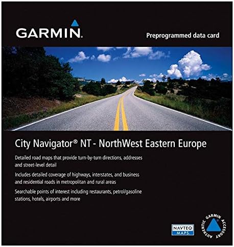 Garmin City Navigator Europe Nt Nord Ouest De Leurope De Lest Cartographie Routière Cartes Microsdsd