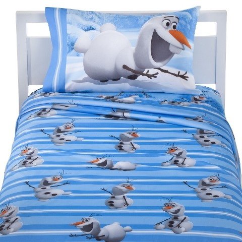 Disney Frozen Olaf 6 Piece Twin Bed In A Bag Bedding Set