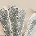 Extra Large Rock Candy Sticks: 48 Silver Rock Candy Sticks - Original Flavor - Individually Wrapped for Party Favors, Candy Buffet, Showers, Receptions, Old Fashioned Espeez Bulk Candy on a Stick