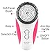 Facial Brush, 3 Speed Sonic Facial Cleansing Brush Syetem, IP66 Waterproof Face Scrubber for Facial and Body Skin Cleansing with 3 Brush Heads