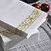 Guest Paper Hand Towels, Air Laid Linen Feel Golden Napkins Durable Decorative Bathroom Hand Towel Also Suitable for Multiple Occasion All kinds of parties, Wedding, Thanksgiving Day and Christmas
