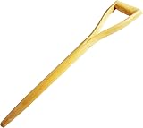 Unibos 28" Split Toon Wood Tapered D Handle Garden Spade Fork Shovel view 2