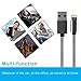MixcTech Lightning USB Cable iPhone Charging Cable 3.3 FT Metal Durable Lightning Cords for most phones such as iPhone 8 8 Plus 7 7 Plus 6 6 Plus iPad iPod