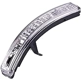 FANLIDE Right Mirror Turn Signal Lamp light BB5Z-13B374-A, Fit for Ford Explorer 2011-2019 (Passenger Side)