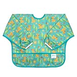 Bumkins Disney Lion King Simba Sleeved Bib / Baby Bib / Toddler Bib / Smock, Waterproof, Washable, Stain and Odor Resistant, 6-24 Months