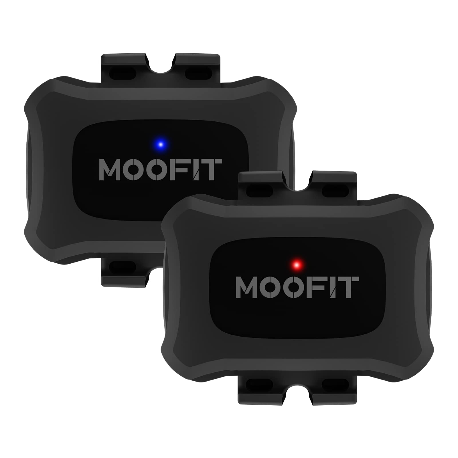 moofit CS9 Cycling Cadence/Speed Sensor, Bluetooth & ANT+, Tracking Cadence or Speed Wireless Sensor with IP67 Waterproof, Compatible with Wahoo, Zwift, Openrider, Peloton, Black — image 1