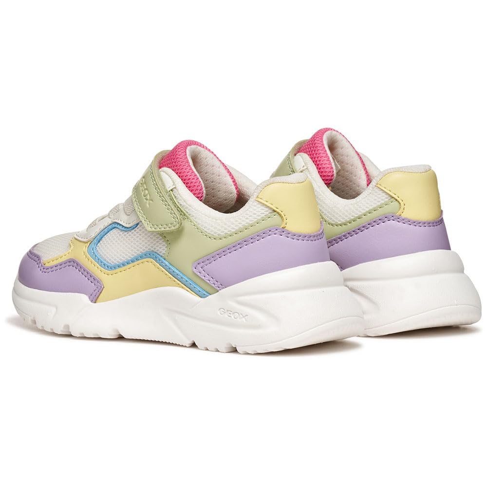 Geox JUNIOR Girl J Loftus Girl B Sneakers Multicolour/White 29_EU 7