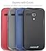 Fosmon DURA-FROST Series Flexible TPU Case for Motorola Moto G (1st Generation Only) / Motorola DVX (Blue)