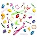 Neliblu Bulk Party Favor Pinata Toy Assortment Pack of 101 Pc, Mid-Sized and Small Toys, Easter Egg Fillers, Pinata Filler, Prizes for Party Favor Bags, School Classrooms, a Treasure Chest Box Toys