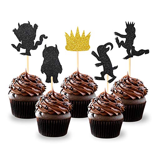 Levfla Black And Gold Glitter Where The Wild Things Are Import It All