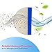 GreenR3 1-PACK Air Purifier True HEPA Air Filter + 4 Replacement Carbon Filters for Fellowes HF-300 fits Fellowes AP300PH HF300 AeraMax 290300 DX95 Model Series Accessories Parts Number PN and more