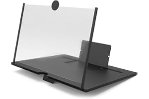 10 Screen Magnifier for Cell Phone - Enlarges 2-3 Times Compatible with All Smartphones