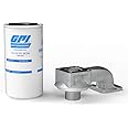 GPI - Quick-Fit Filter Adapter Kit for G20 Fuel Transfer Pump,10 Micron Particulate Filter, Quick-Fit Modular Filter Adapter 