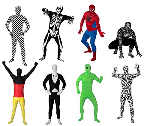 FUNSUIT Bodysuit Halloween Costume Size S / M / L / XL / XXL - SEVERAL DESIGNS