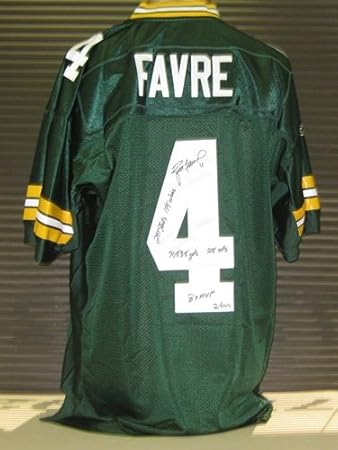 brett favre autographed jersey
