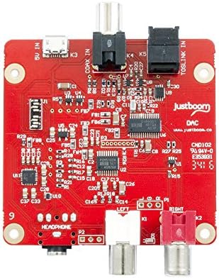 JustBoom DAC - High Resolution Digital-to-Analogue Converter