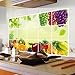 NewKelly Kitchen Oilproof Removable Wall Stickers Art Decor Home Decal