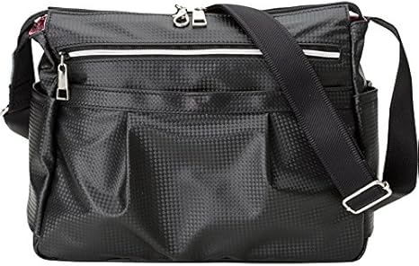 Amazon Co Jp ユキコ ハナイ ショルダーバッグ ブラック レディース ブランド おしゃれ 調整 サイズ ウエスト 長さ おすすめ カジュアル かっこいい 黒 軽量 高級 女性 スーツ 送料無料 定番 トレンド 人気 ホーム キッチン