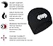 Steele Souls | Cooling Helmet Liner Skull Cap Running Hat | Sweat Wicking Gym Beanie That Keeps Your Head Cool As You Workout (Black)
