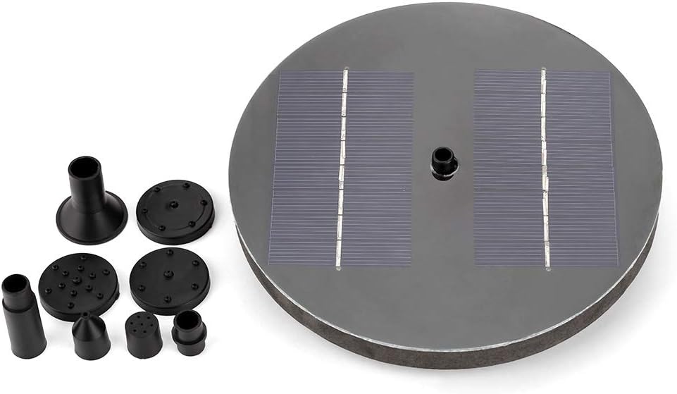 Duokon Solar Power Water Pumps Floating Fountain Water Pump for Garden