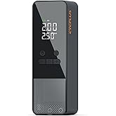 CYCPLUS Tire Inflator Portable Air Compressor - 150PSI Cordless Air Pump with Digital Tire Pressure Gauge, Auto Shut Off, DC/AC 2-in-1 for Car/Motorcycle/E-Bike/Ball