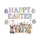 Collections Etc Easter Animal Garage Door Magnets, Cat