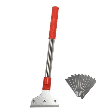 Amazon Com Bravoteam Wall Scraper Long Heavy Duty Razor