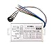uniquegoods 9V 12V 24V 36V 48V 60VDC 20A PWM DC Motor Speed Controller Stepless Variable Speed Regulator With Metal Shell CCM5S