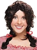 Women's Farmers Daughter Wig Maryanne Wig With Pigtails Maryann Wig
