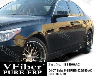 2004-2007 BMW 5-Series (E60) 4dr Body Kit ACE Side Skirt