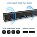 TV Sound Bar,FULOXTECH Soundbar for TV 36-Inch 40W 2.0 Channel Home Theater Surround Speaker Wireless & Wired Bluetooth Sound Bars Incl Optical Cable,Remote