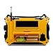Kaito KA550 5-Way Powered AM/FM Shortwave NOAA Weather Emergency Radio with PEAS (Public Emergency Alert System) (Yellow)