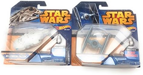 Star Wars Hot Wheels Starship Bundle Millenium Falcon