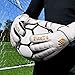 FitsT4 Goalie Goalkeeper Gloves with Fingersaves & Super Grip Palms Soccer Goalkeeper Gloves for Youth, Adult