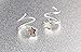MSECVOI 925 Sterling Silver Star Earrings for Women Teen Girls Fashion Wrap Earrings