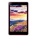 [GMS Certified by Google] iRULU 7'' IPS Tablet - Android 5.1, Quad Core, HD 1280x800, 1GB/16GB, Enhanced 4000mah, Dual Camera, Wi-Fi,Bluetooth 4.0, 3D Game Supported,G-sensor,7inch Tablet -- Pink Rear